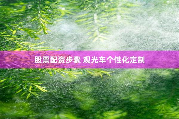 股票配资步骤 观光车个性化定制