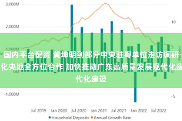 国内平台配资 黄坤明到部分中央驻粤单位走访调研 深化央地全方位合作 加快推动广东高质量发展现代化建设