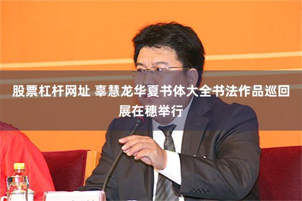 股票杠杆网址 辜慧龙华夏书体大全书法作品巡回展在穗举行