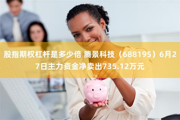 股指期权杠杆是多少倍 腾景科技（688195）6月27日主力资金净卖出735.12万元
