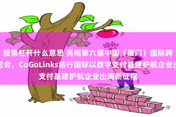 股票杠杆什么意思 亮相第六届中国（厦门）国际跨境电商展览会，CoGoLinks结行国际以数字支付基建护航企业出海新征程