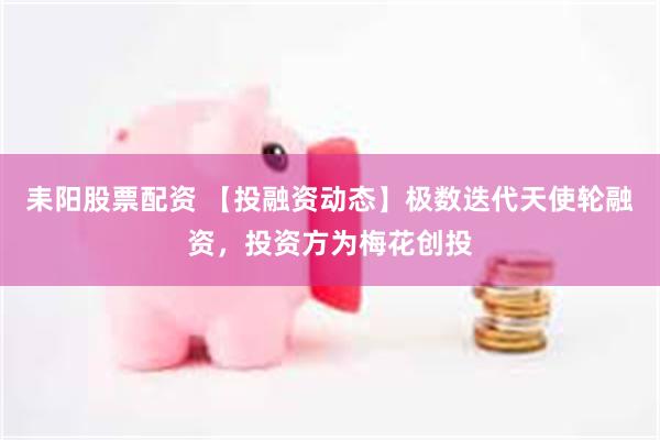 耒阳股票配资 【投融资动态】极数迭代天使轮融资，投资方为梅花创投