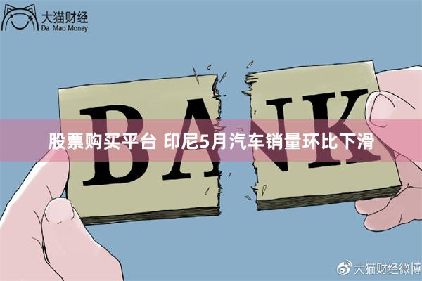 股票购买平台 印尼5月汽车销量环比下滑