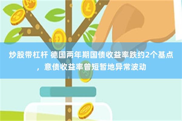 炒股带杠杆 德国两年期国债收益率跌约2个基点,意债收益率曾短暂地异常波动