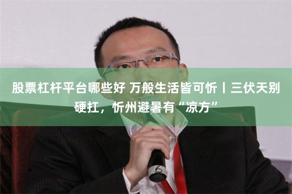 股票杠杆平台哪些好 万般生活皆可忻丨三伏天别硬扛，忻州避暑有“凉方”