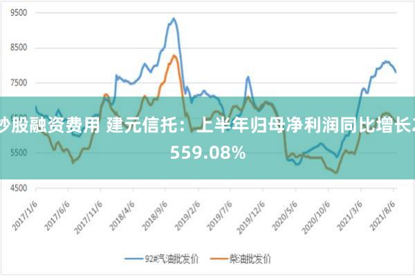 炒股融资费用 建元信托：上半年归母净利润同比增长2559.08%