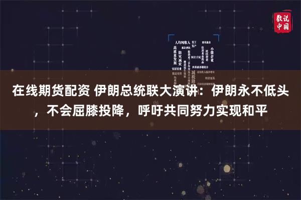 在线期货配资 伊朗总统联大演讲：伊朗永不低头，不会屈膝投降，呼吁共同努力实现和平