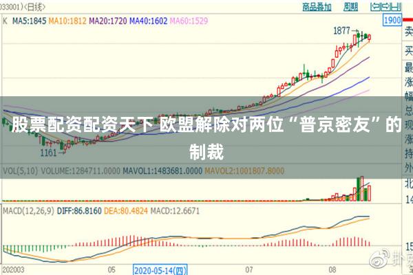 股票配资配资天下 欧盟解除对两位“普京密友”的制裁
