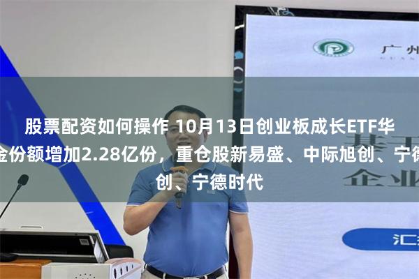 股票配资如何操作 10月13日创业板成长ETF华夏基金份额增加2.28亿份，重仓股新易盛、中际旭创、宁德时代