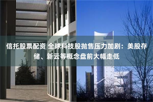 信托股票配资 全球科技股抛售压力加剧：美股存储、新云等概念盘前大幅走低