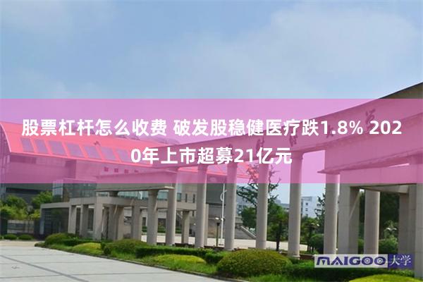 股票杠杆怎么收费 破发股稳健医疗跌1.8% 2020年上市超募21亿元