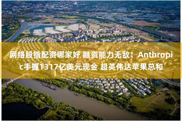 网络股指配资哪家好 融资能力无敌！Anthropic手握1317亿美元现金 超英伟达苹果总和